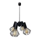 Люстра підвісна MSK Electric Diadem на чотири плафони Е27 NL 22153-4 BK - зображення 4