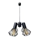 Люстра підвісна MSK Electric Diadem на чотири плафони Е27 NL 22153-4 BK - зображення 3