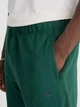 Спортивные штаны утепленные мужские New Balance Athletics French Terry MP41508NWG M Зеленые (197376201169) - изображение 8