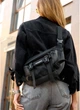 Женская большая поясная сумка бананка для планшета Sambag 38х21 см (sum0027230) - изображение 4