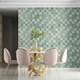 Самоклеющаяся панель 3D Sticker Wall стенная 700х700х4мм Мозаика зеленая SW-00002010 - изображение 5