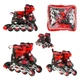 Роликовые коньки Best Roller. Размер 26-28: 15-16.5 см, PVC колёса. Red (153147) 4805947 - изображение 2