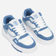 Sneakersy damskie Big Star NN274670 36 Biało-błękitne (5900714741631) - obraz 2