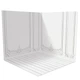 Виниловый угловой фотофон 120x120см, Frontlit 450 г/м2 №58340 - изображение 2