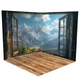 Виниловый угловой фотофон 120x120см, Frontlit 450 г/м2 №58379 - изображение 1
