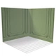 Виниловый угловой фотофон 100x100см, Frontlit 450 г/м2 №58339 - изображение 2