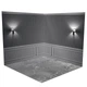 Виниловый угловой фотофон 120x120см, Frontlit 450 г/м2 №58358 - изображение 2
