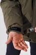 Куртка однотонная мужская 9907 L Хаки - изображение 5