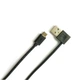 Кабель 5м изогнутый USB - Micro-USB для видеорегистратора Xiaomi 70mai Yi MiJia Ddpai Прямой - Черный - изображение 2