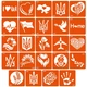 Набор для био-тату "Я люблю Украину - хна" Fresh Tattoo set-i-love-ukraine-henna - изображение 3