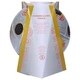 Мяч футбольный Adidas EURO24 Fussballliebe Final OMB IS7436 №5 Серебристый - изображение 9