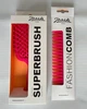 Набор расческа Janeke Superbrush + гребень Janeke Fashion comb ярко розовый малиновый - изображение 2