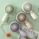 Портативный мини вентилятор MINI FAN ZB103 с аккумулятором и зарядкой через USB Зеленый - изображение 4