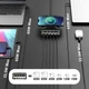 Зарядний пристрій Ubigbuy 160 Вт USB C GaN Швидкий зарядний пристрій 5 портів типу C 65 Вт сумісний із MacBook Pro/Air, Galaxy iPhone iPad Huawei - зображення 3
