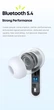 Бездротові bluetooth навушники Langsdom TA08 з активним шумопоглинанням White - зображення 9
