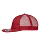 Кепка Myrtle Beach 6 Panel Flat Peak Cap U M2RE Красный / Красный (MB6240M2REU) - изображение 2