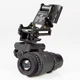 NVG кріплення на шолом для приладу нічного бачення AN/PVS-18, чорне (101004) - зображення 3