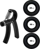 Набор кистевых эспандеров резиновое кольцо + эспандер ножницы Newt Power Grip Set 2 (NE-1588-60) - изображение 1