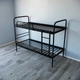 Ліжко двоярусне металеве Tobi Sho RELAX DUO-1 200X80 Чорний - зображення 1