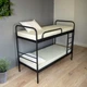 Кровать двухъярусная металлическая Tobi Sho RELAX DUO-1 190X90 Черный - изображение 4