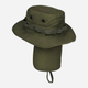 Тактическая панама мужская MIL-TEC British Boonie Hat with Neck Flap R/S"12326101 XL [182] Olive (4046872385629) - изображение 5