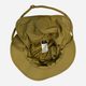 Тактическая панама мужская MIL-TEC British Boonie Hat with Neck Flap R/S"12326105 XL [120] Coyote (4046872335464) - изображение 6