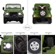 Радиоуправляемая машина Land Rover Defender (Rastar) Масштаб 1:14 - изображение 6