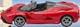 Радиоуправляемая машина Ferrari LaFerrari Aperta (Rastar) Красный Масштаб 1:14 - изображение 7