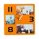 Часы Фоторамка Your Time Квадрат 21,5*21,5*3,5 см оранжевый (EG6412) - изображение 3
