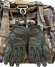 Тактические перчатки Kombat Alpha Tactical Gloves Оливковые L (kb-atg-olgr-l) - изображение 6