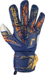 Рукавички футбольні воротарські Reusch Attrakt Grip 5470815 4410 розмір 9.5 Сині з сірим (4060485476703) - зображення 2