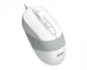 Мышь A4Tech FM10S (White) Fstyler, проводная бесшумная, USB, 1600 dpi, белая - изображение 2