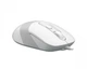 Мышь A4Tech FM10S (White) Fstyler, проводная бесшумная, USB, 1600 dpi, белая - изображение 5