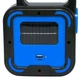 Аккумуляторный кемпинговый фонарь BL 9Z5 светодиодная LED лампа повербанк с USB ЮСБ и солнечной батареей, Голубой - изображение 4