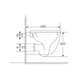 Унитаз подвесной Mixxus Premium Ellipse-0301-T3 495x365x365mm система смыва Tornado 3.0 (MP6461) - изображение 2