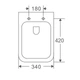 Унитаз подвесной Mixxus Premium Quadro-0301-R 490x340x360mm система смыва Rimless (MP6452) - изображение 3