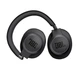 Бездротові навушники повнорозмірні JBL Live 770 NC (JBLLIVE770NCBLK), що складаються, адаптивне шумозаглушення., Bluetooth 5.3, 65 годин автономної роботи, 850 мАг, 4 мікрофони, Type C, швидка зарядка, чохол, чорні - зображення 2