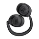 Бездротові навушники повнорозмірні JBL Live 770 NC (JBLLIVE770NCBLK), що складаються, адаптивне шумозаглушення., Bluetooth 5.3, 65 годин автономної роботи, 850 мАг, 4 мікрофони, Type C, швидка зарядка, чохол, чорні - зображення 7