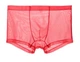 Прозрачные трусы мужские боксеры 2XL красные (TPRN-redXXL) - изображение 1