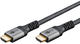 Kabel HDMI Goobay Plus High Speed ​​​​z Ethernetem 3 m Gray (4040849649950) - obraz 1