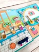 Альбом игра на липучках Тока Бока Школа "Back To School" - изображение 6