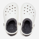 Дитячі крокси для хлопчика Crocs Classic Lined Clog Kids 207010-10M 30-31 Білі (191448702318) - зображення 4