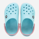 Chodaki dziecięce dla dziewczynki Crocs Crocband Kids Clog 207006-4S3 33-34 Niebieskie (191448739796) - obraz 4