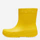 Жіночі гумові чоботи низькі Crocs Classic Rain Boot 208363-75Y 41-42 Жовті (196265280674) - зображення 3