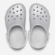 Chodaki dziecięce dla dziewczynki Crocs Classic Glitter Clog K 206993-0IC 29-30 Srebrne (196265551279) - obraz 4