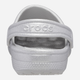 Дитячі крокси для дівчинки Crocs Classic Glitter Clog K 206993-0IC 33-34 Серебристі (196265551606) - зображення 5