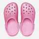 Chodaki dziecięce dla dziewczynki Crocs Classic Glitter Clog K 206993-6XE 37-38 Różowe (196265650903) - obraz 4