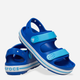 Sandały chłopięce Crocs Crocband Cruiser Sandal T Kids 209424-4PA 24-25 Ciemnoniebieskie (196265658343) - obraz 3