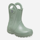 Дитячі гумові чоботи для хлопчика Crocs Handle Rain Boot Kids 12803-308 27-28 Салатові (196265744473) - зображення 2