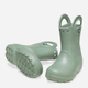 Kalosze chłopięce Crocs Handle Rain Boot Kids 12803-308 27-28 Seledynowe (196265744473) - obraz 3